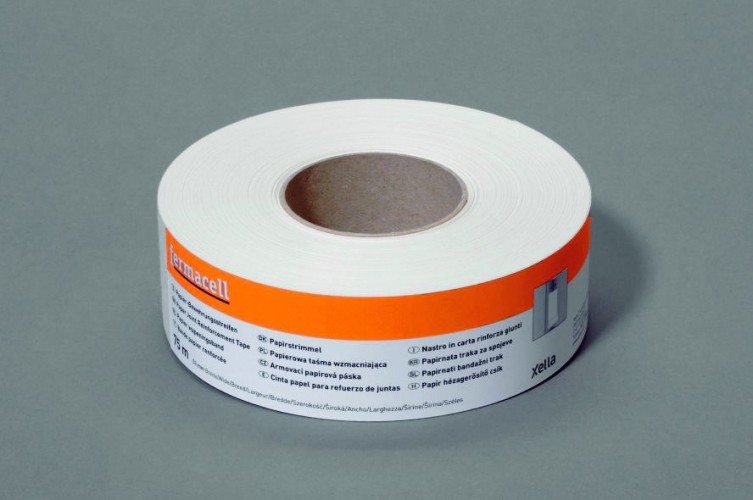 Fermacell - Bande de papier renforcée pour bords amincis 53mm - 75 m