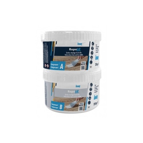 REPAFILL - Reboucheur bois extra solide pâte (2x250gr)