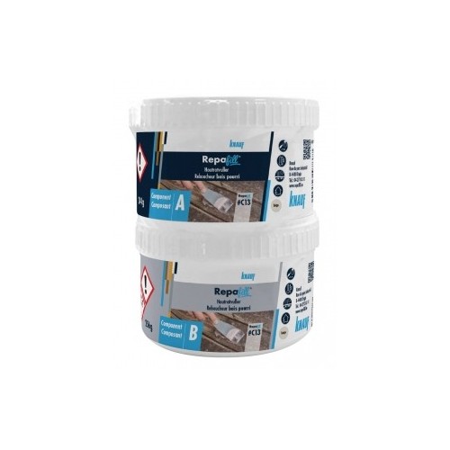 REPAFILL - Reboucheur bois pourri pâte (2x250gr)