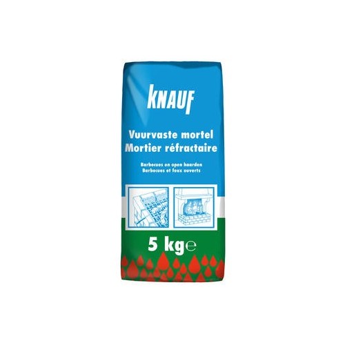 KNAUF - Mortier réfractaire 5kg