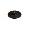 LEMAN - Plateau caoutchouc pour disque velcro D.125 Tige de 8