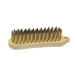 Leman - BROSSE MANUELLE FORME VIOLON 190X150X30 ACIER 710-204