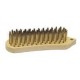 Leman - BROSSE MANUELLE FORME VIOLON 190X150X30 ACIER 710-204