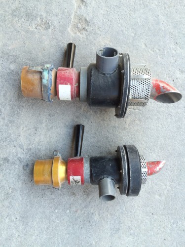 Location - Deux têtes rotatives pour insufflation caissons bois