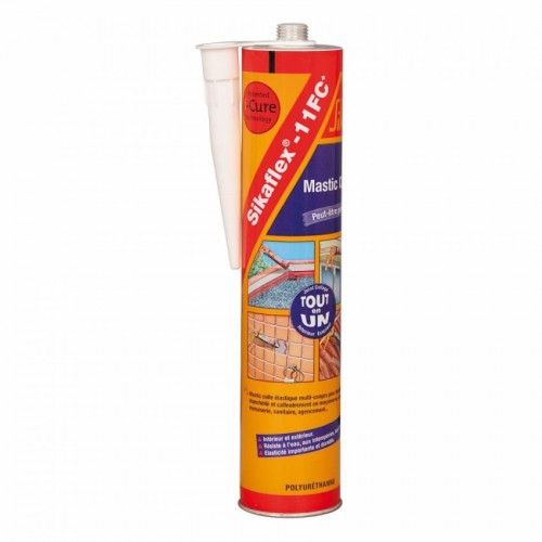 SIKA - Sikaflex crystal clear mastic colle transparant 290 ml