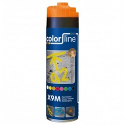 ColorLine - X9M paint marker 500 ml orange fluo