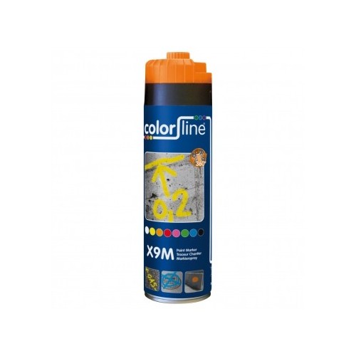 ColorLine - X9M paint marker 500 ml orange fluo