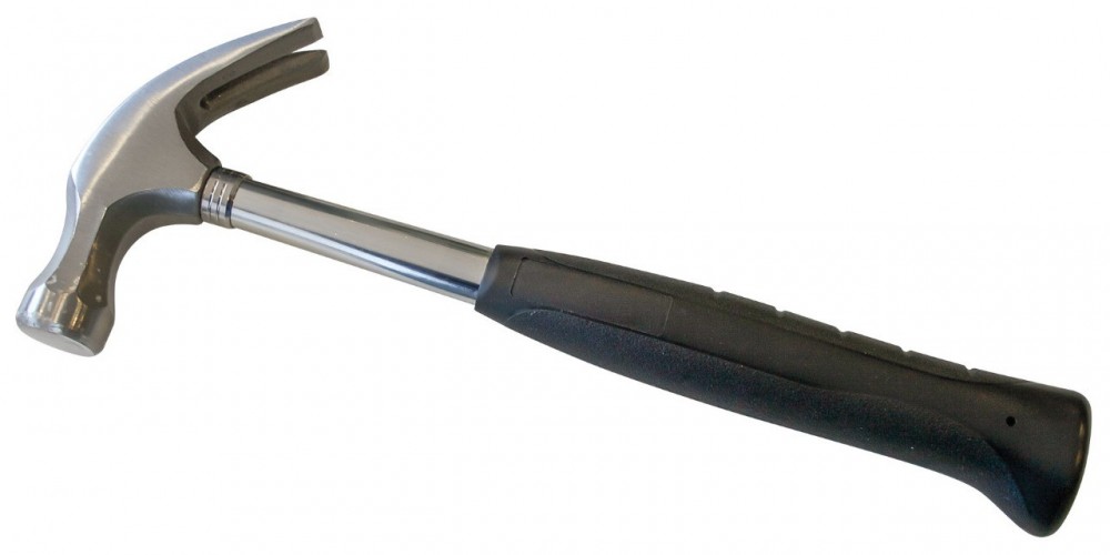 Prof-praxis - Marteau de coffreur 600 gr manche tubulaire