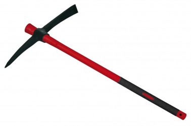 Prof-praxis - Pioche 2,5kg douille ronde avec manche fibre soft-feel