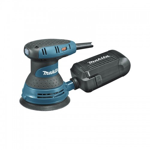 MAKITA - Ponceuse excentrique a variateur 300W 125mm en coffret