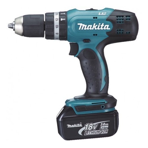 MAKITA - Visseuse-perceuse a percussion 18V 42Nm 2x BL1830 + 1x DC18RC Makpac