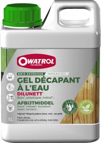 Owatrol - DILUNETT - Gel décapant al'eau 1L