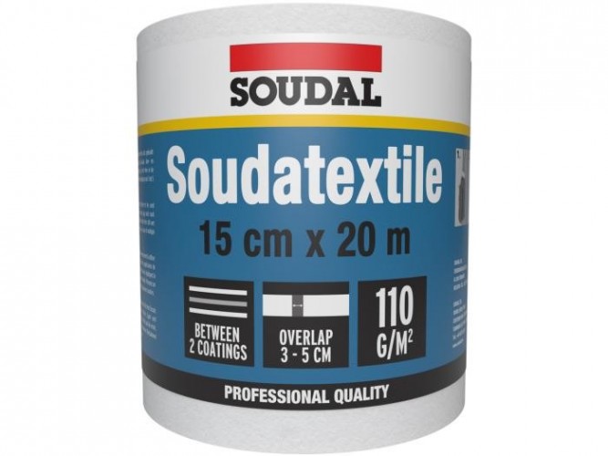 SOUDAL - Soudatextile renfoncement raccords 15cm x 20m