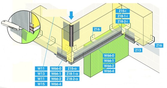 MDB - Profilés d'arrêt casse goute APU W66-1- 2000/ 8186