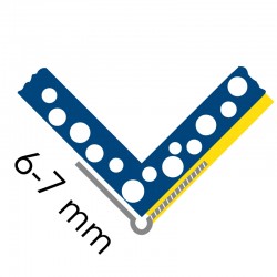 MDB - Profilés d'angle - Percar 0138 - 7 mm ép. x 2,60 M