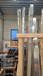 MDB - ALUSOCLE Rail de soubassement 40mm