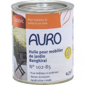 Huile pour mobilier de jardin, teinte Bangkirai 102-85 (0,75 l)