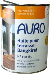 Huile pour terrasse, couleur Bangkiraï 110-85 0,75L